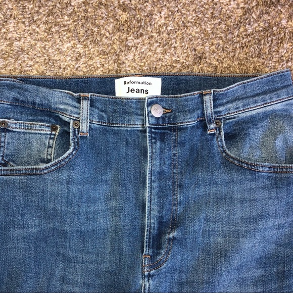 Reformation destin wash high rise jeans size 31 - Picture 4 of 7